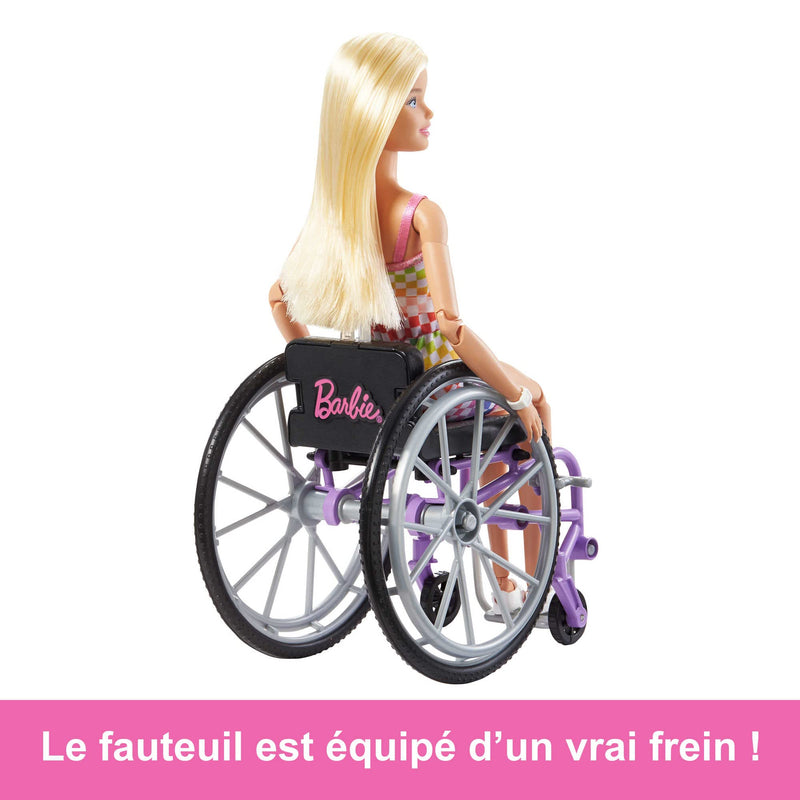 Barbie Doll with Wheelchair and Ramp