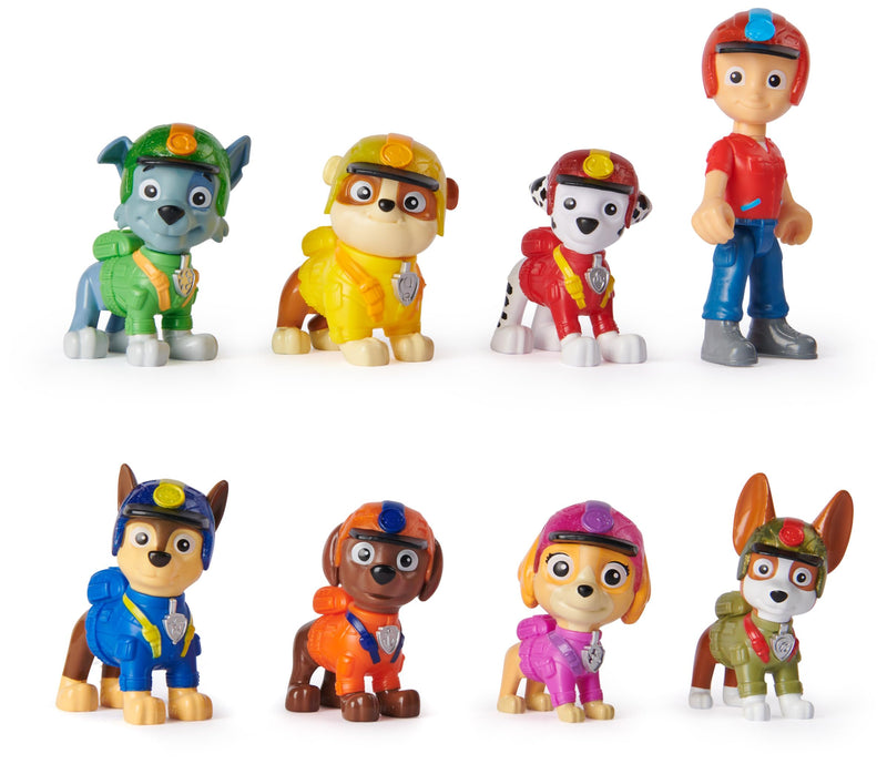 PAW Patrol Jungle Pups Action Figure 8 Pack for Boys and Girls Aged 3 and Up