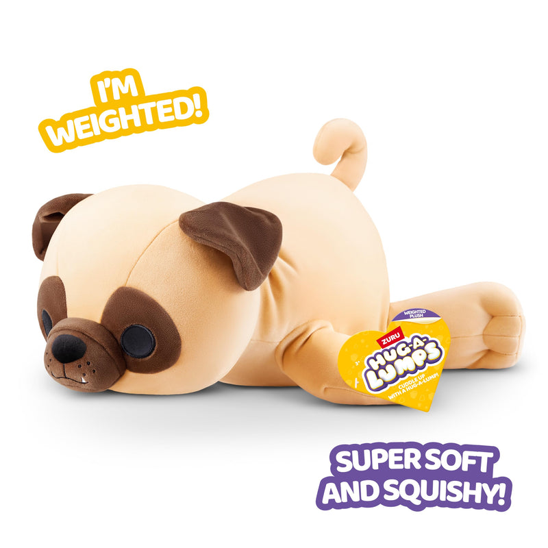 Hug-A-Lumps Olly the Pug Weighted Soft Toy by ZURU