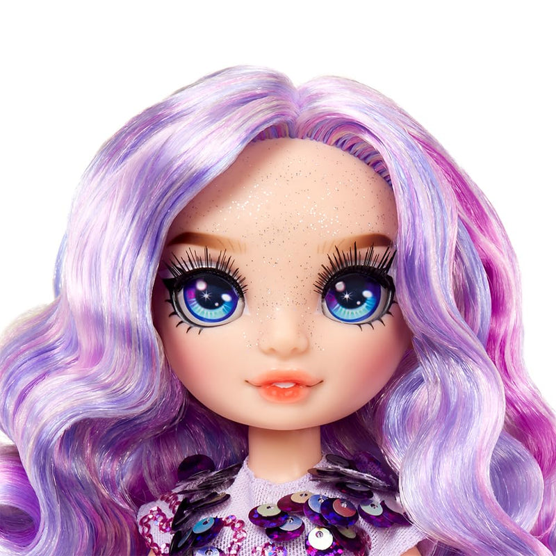 Rainbow High Classic Rainbow Doll Violet Willow Purple Doll for 4-12 Years