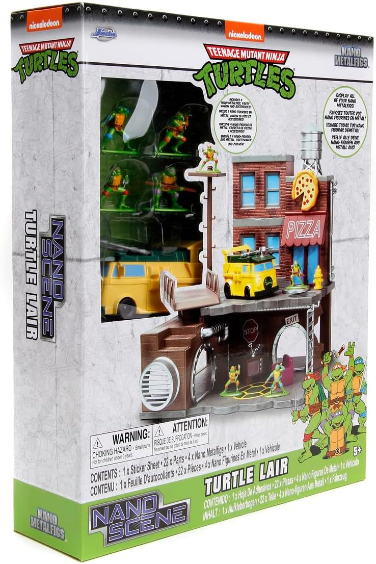  Teenage Mutant Ninja Turtles Sewer Lair Nano Scene