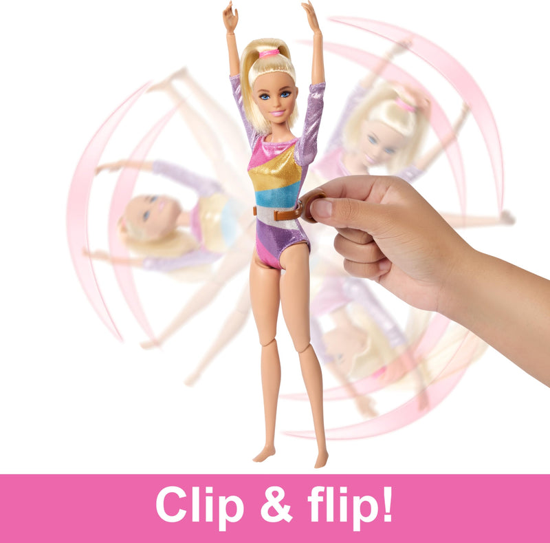 Barbie Gymnastics Doll and Playset With Accessories