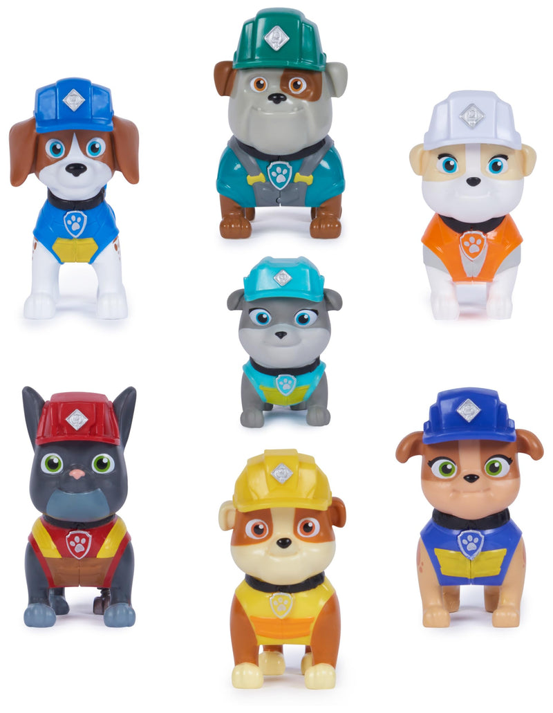 Rubble and Crew Construction Family Figure Gift Pack for Boys and Girls Aged 3+