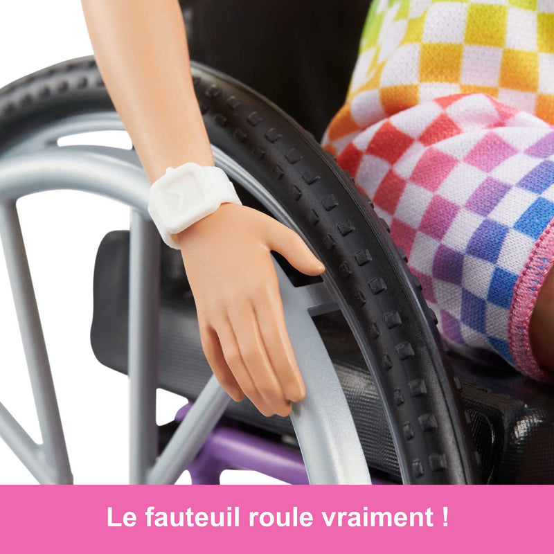 Barbie Doll with Wheelchair and Ramp