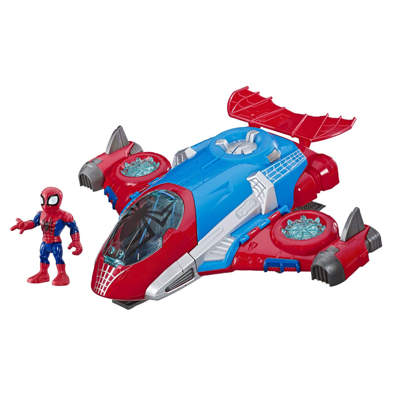 Playskool Heroes Marvel Spider-Man Jetquarters For Kids Ages 3 And Up