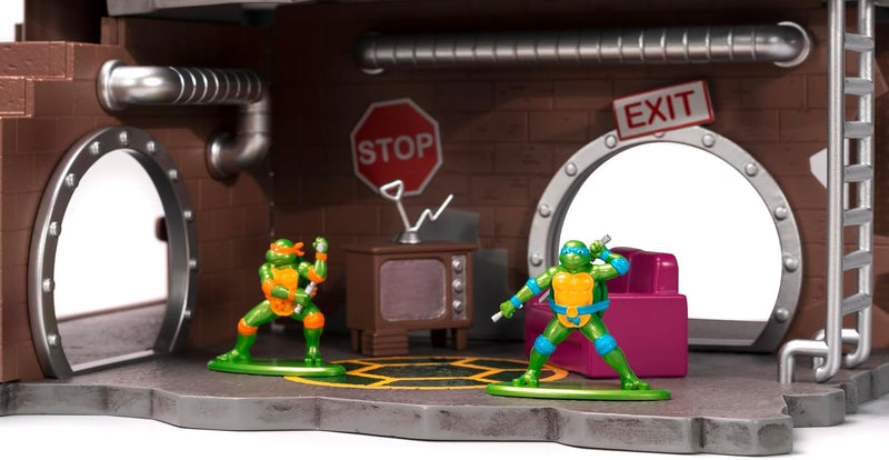  Teenage Mutant Ninja Turtles Sewer Lair Nano Scene