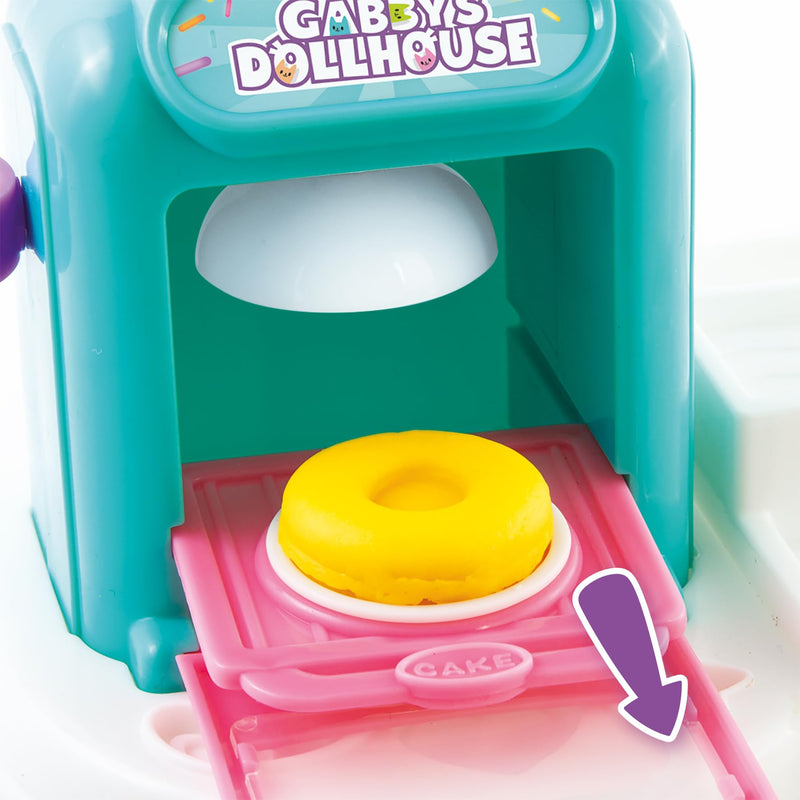 Gabby's Dollhouse Cakey Cat's Dough Kitchen Playset