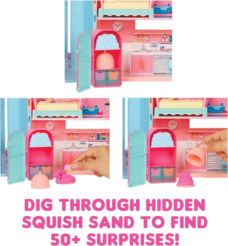 L.O.L. Surprise! Squish Sand Magic House Playset for Girls Age 4+