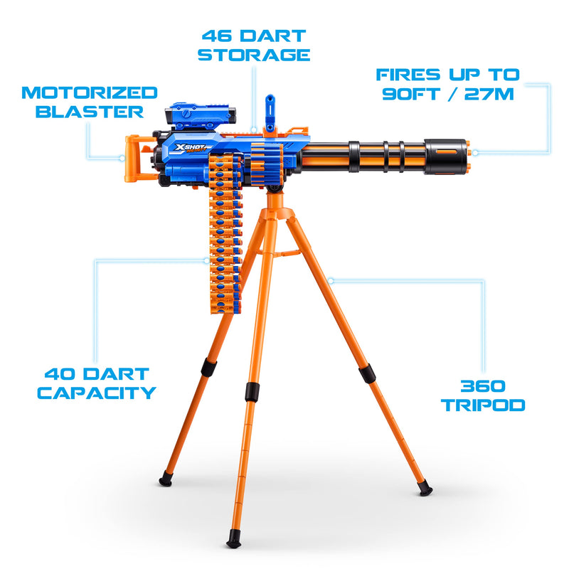 XSHOT Insanity Motorized Rage Fire 72 Darts by ZURU