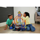 Hot Wheels Mega Loop Garage Playset with 1 Die-Cast Car + Free Activity Book