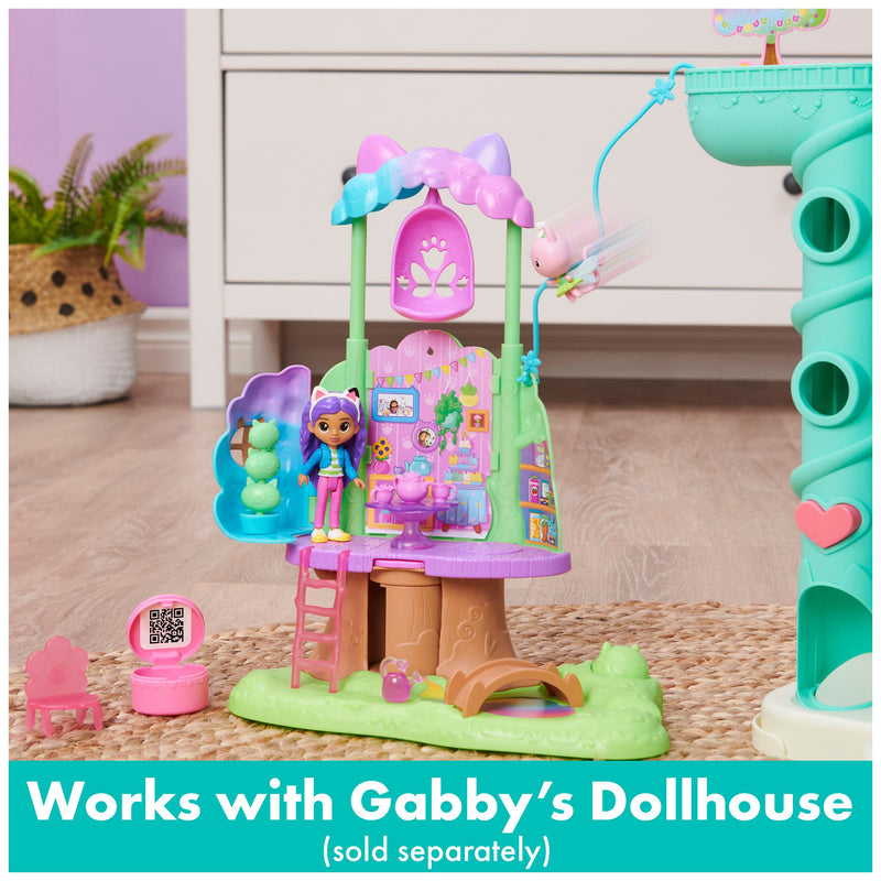 Gabby's Dollhouse Kitty Fairy's Garden Treehouse Playset for Ages 3 and above