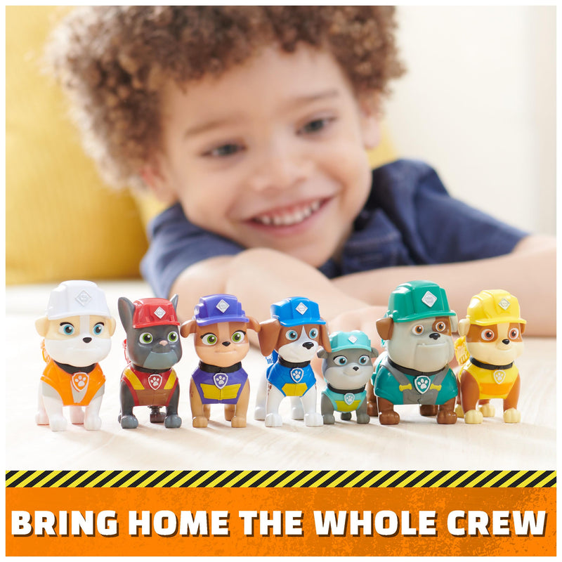 Rubble and Crew Construction Family Figure Gift Pack for Boys and Girls Aged 3+