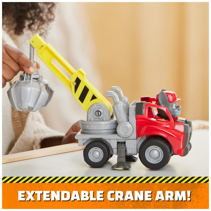 Rubble & Crew Charger's Crane Grabber Truck Set for Ages 3 and Up