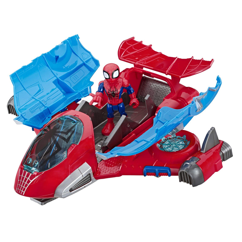 Playskool Heroes Marvel Spider-Man Jetquarters For Kids Ages 3 And Up