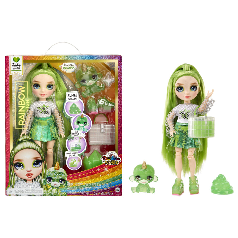 Rainbow High Classic Rainbow Jade Hunter Green Doll for 4-12 Years