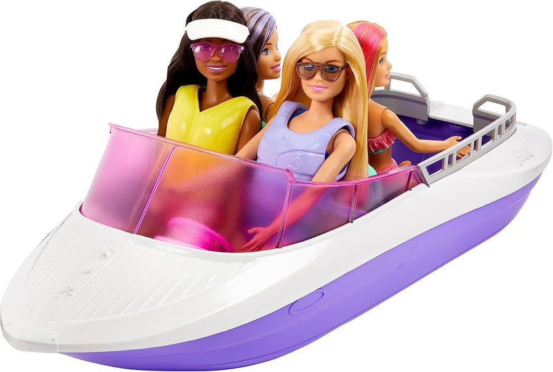 Barbie Mermaid Power Dolls Boat and Accessories