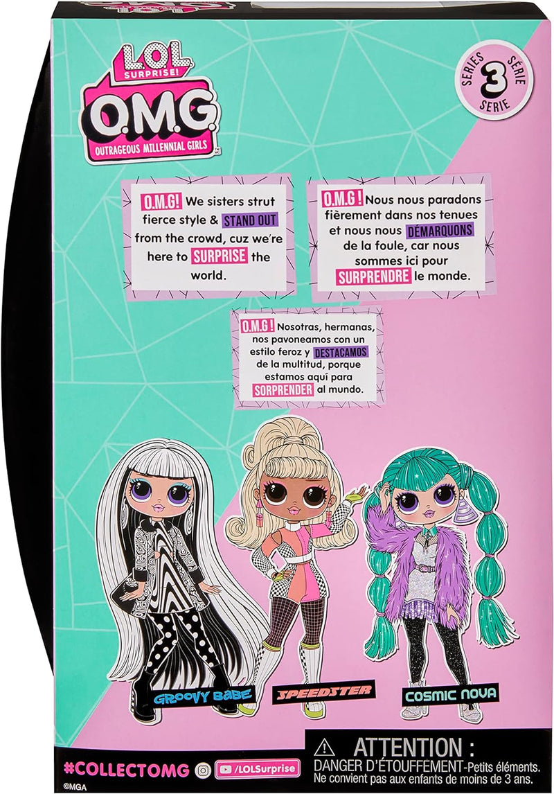 LOL Surprise OMG Fashion Doll - COSMIC NOVA  Includes Fashion Doll and  Accessories