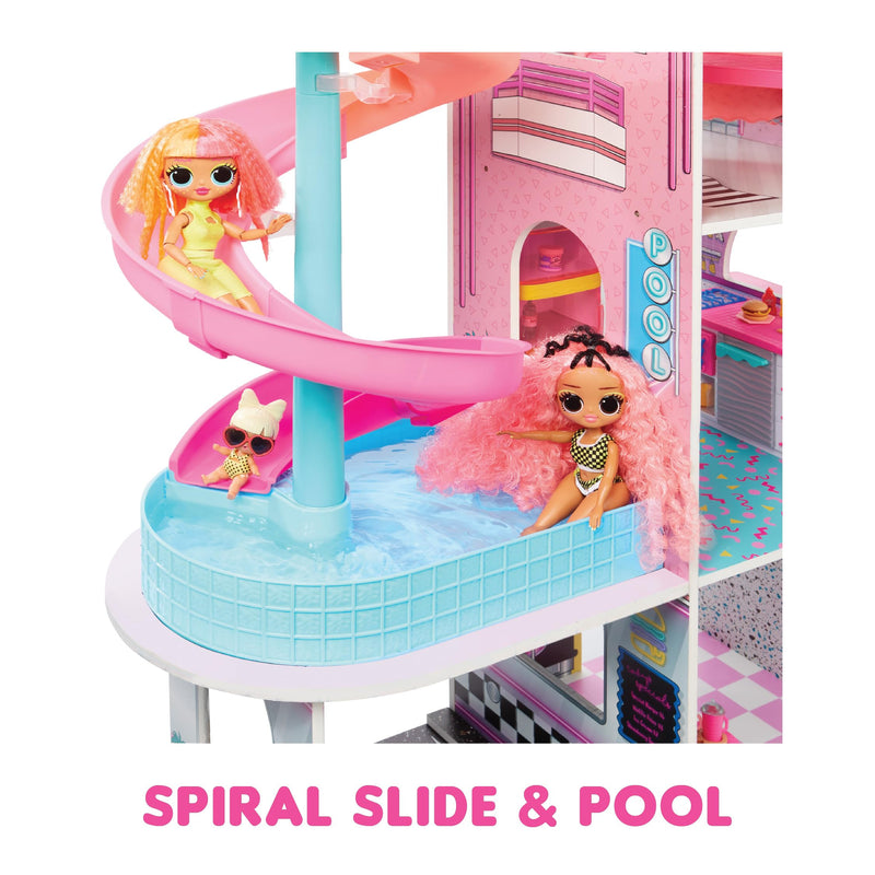 L.O.L. Surprise OMG Fashion House Playset with 85+ Surprises for Kids Ages 4+