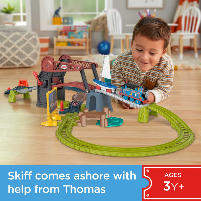 Thomas & Friends Bridge Lift Thomas & Skiff Track Playset