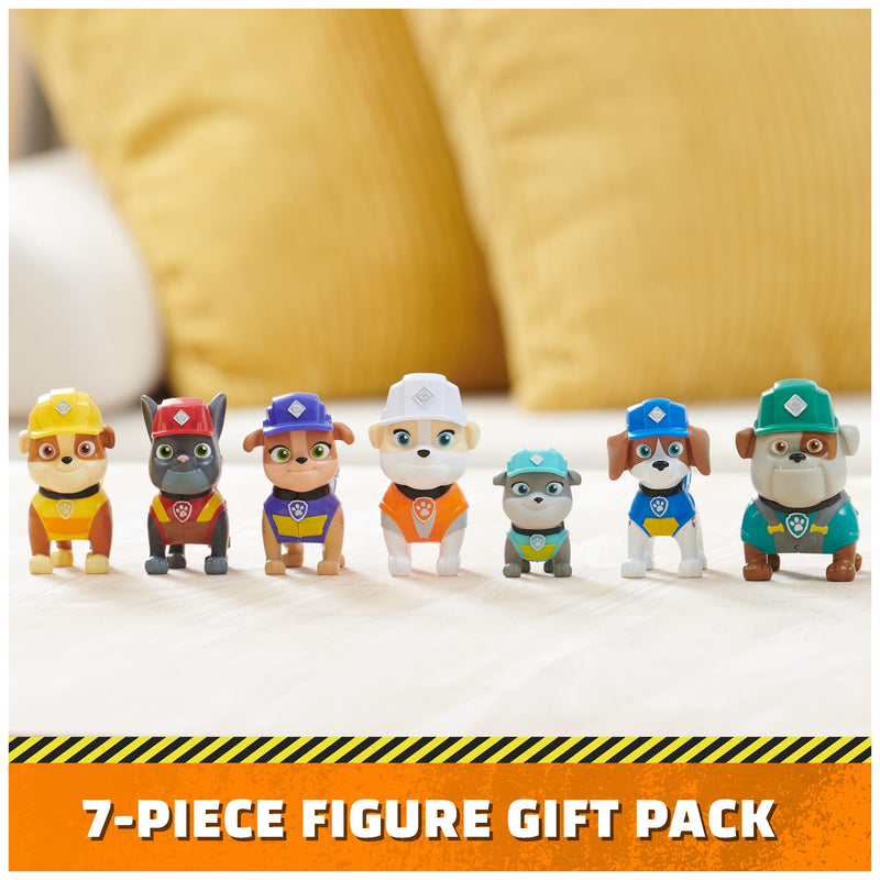 Rubble and Crew Construction Family Figure Gift Pack for Boys and Girls Aged 3+