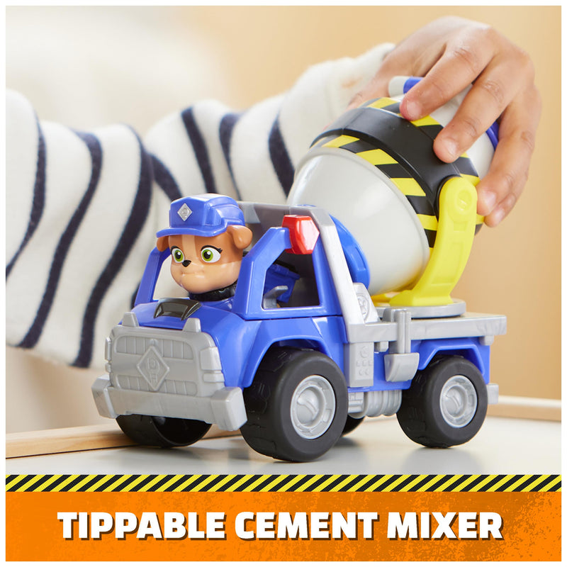 Rubble & Crew Mix's Cement Mixer Truck Set for Ages 3 and Up