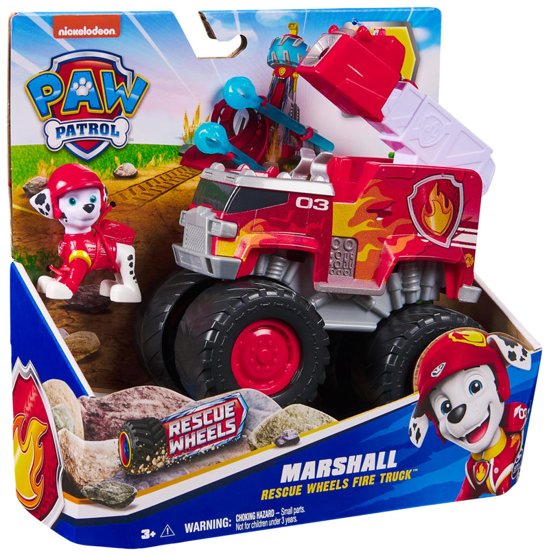 PAW Patrol Rescue Wheels Marshall's Fire Engine for Boys & Girls Ages 3+