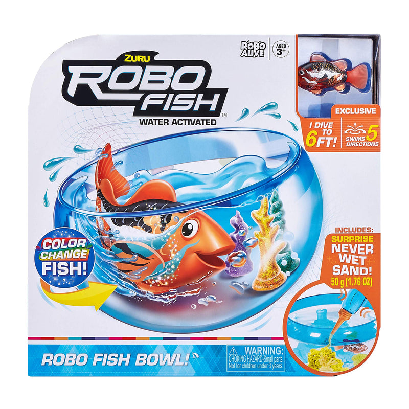 Robo Fish Tank Playset Orange Playset