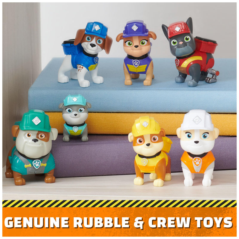 Rubble and Crew Construction Family Figure Gift Pack for Boys and Girls Aged 3+