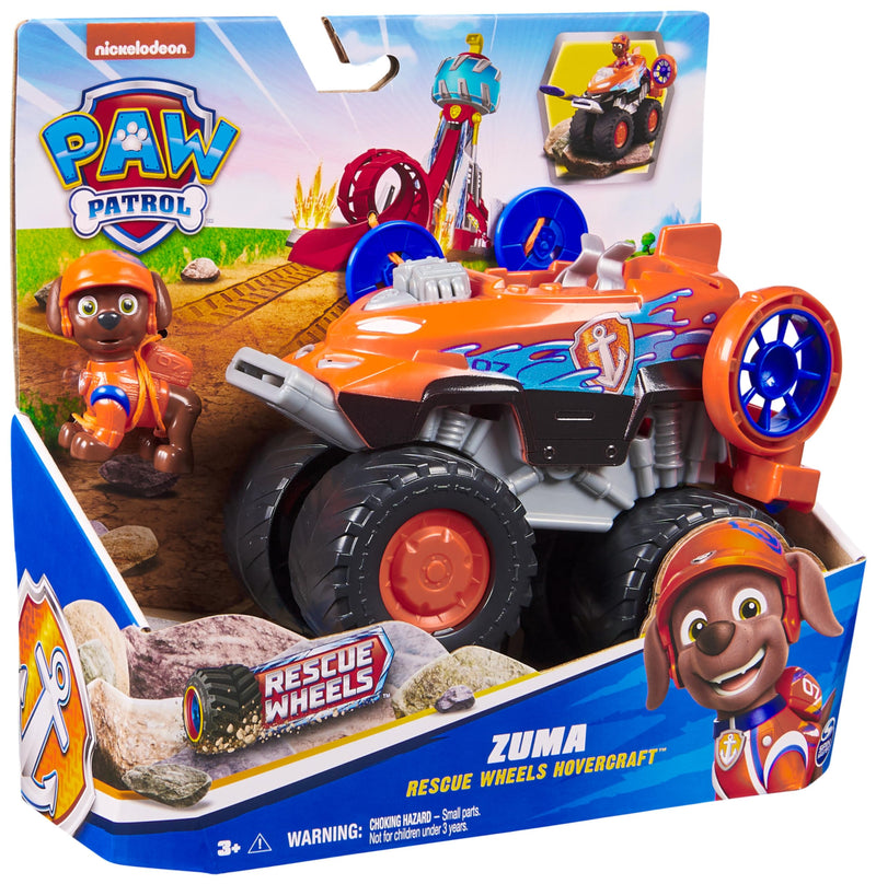 PAW Patrol: Rescue Wheels Zuma's Hovercraft Vehicle for Boys & Girls Ages 3+