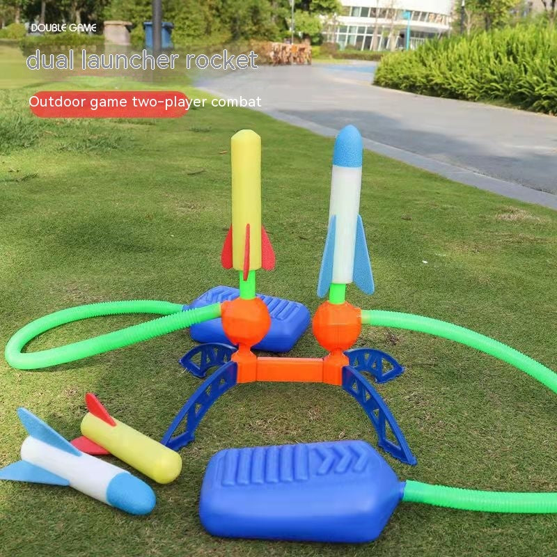 Kids Rocket Launcher Blaster Outdoor Toy