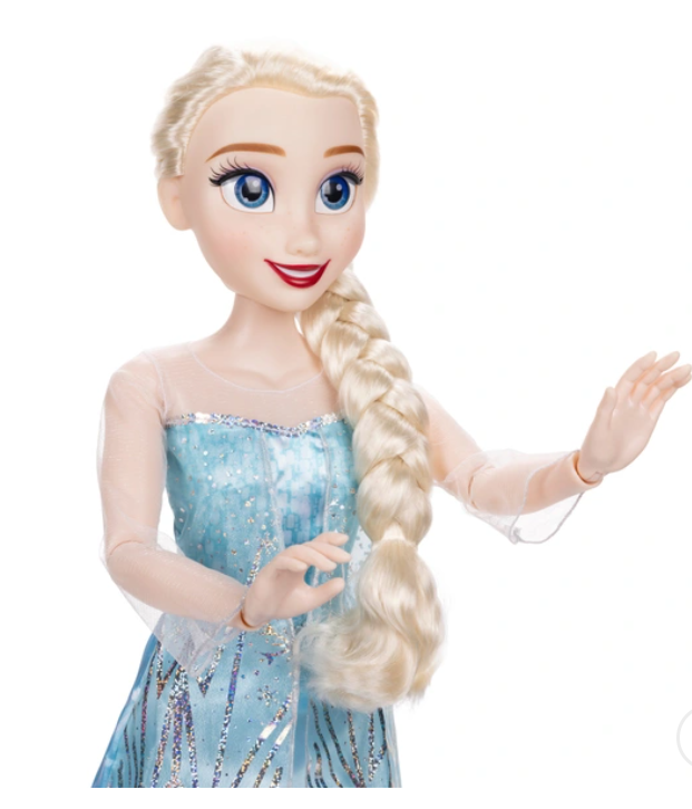 Frozen 2 Ice Powers Playdate Big 81cm Elsa Posable Doll