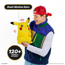 Pokémon Pikachu Puppetronic by RealFX – 40cm Interactive Pikachu Toy with 120+ Sounds & Actions