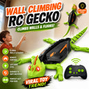 RC Wall Climbing Gecko Toy for Kids | Remote Control LED Crawling Lizard