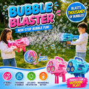 Wanna Bubbles Sci-Fi Bazooka Bubble Gun with LED Lights | Kids Bubble Blaster Toy
