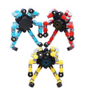 Transforming Fidget Spinner Chain Toy – Stress Relief Sensory Spinner