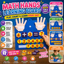 Montessori Finger Counting Math Board – Early Learning Numbers & Addition Toy for Kids