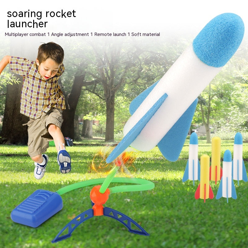 Kids Rocket Launcher Blaster Outdoor Toy