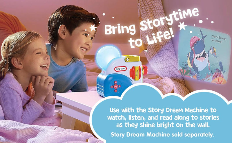 Little Tikes Story Dream Big Shark and Little Shark Set + Free Activity Book