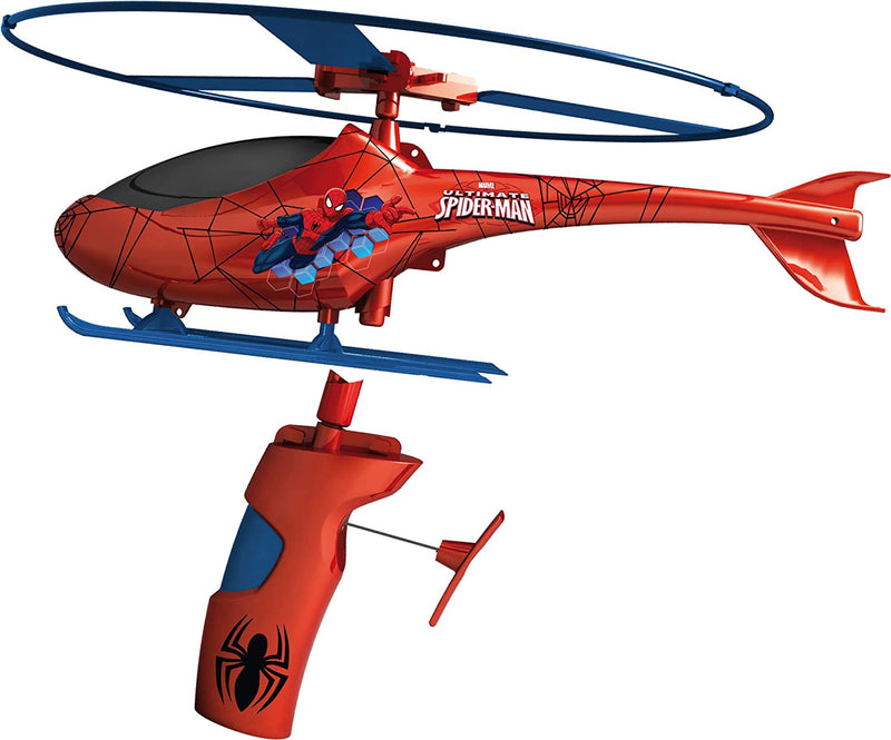 Marvel Spiderman Rescue Helicopter Red/Blue