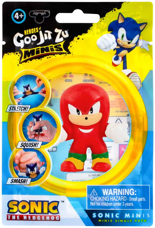 HEROES OF GOO JIT ZU SONIC THE HEDGEHOG MINIS ASSORTED