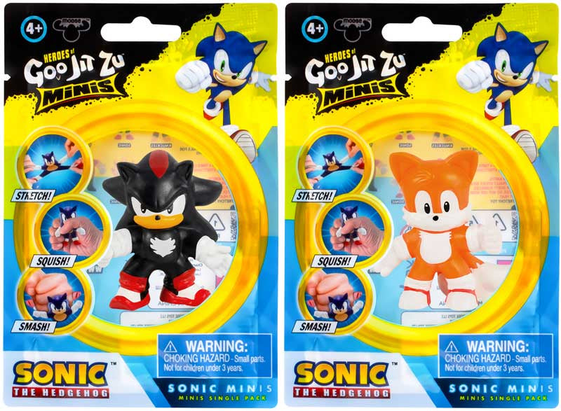 HEROES OF GOO JIT ZU SONIC THE HEDGEHOG MINIS ASSORTED