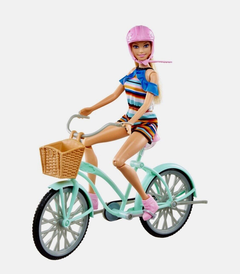 Barbie Holiday Fun Set with 3 Dolls, Bicycle and Accessories