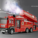 Fire Truck Toy with Water Spray, Lights & Sound