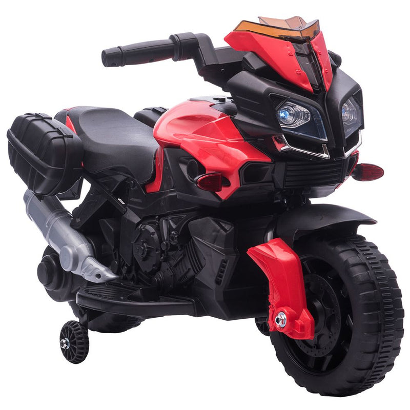 Kids 6V Electric Motorcycle Ride-On Toy Battery 18 - 48 months Red