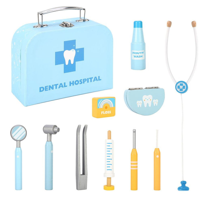 SOKA Wooden Dental Hospital Pretend Play Dentist Doctor Toy  3+