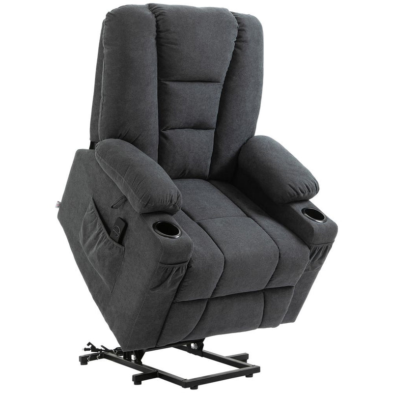 Riser and Recliner Chair w/ Remote, Lift Chair for the Elderly, Grey