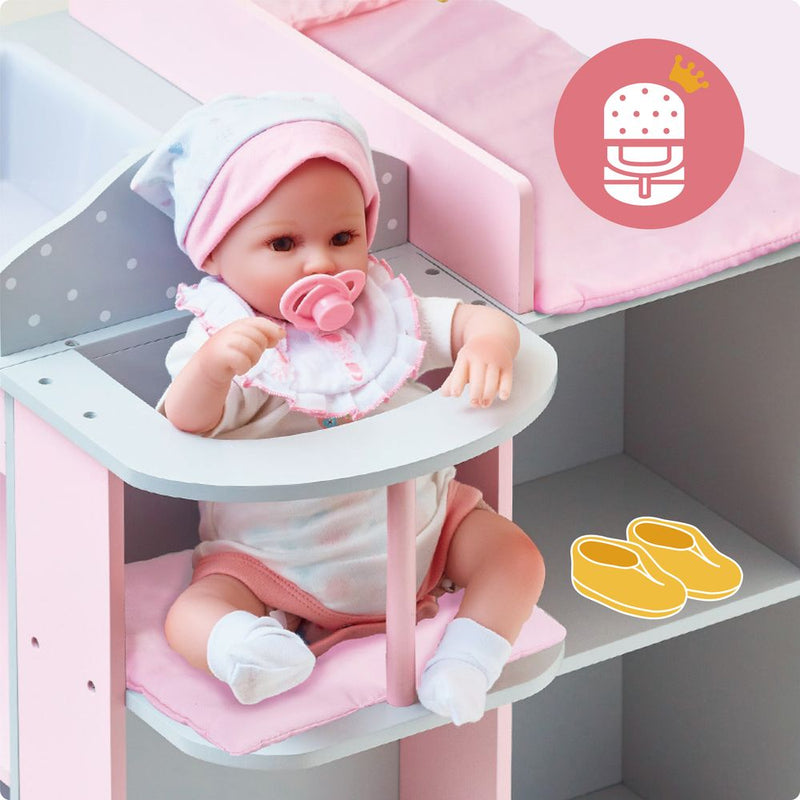 Olivia's Little World Baby Doll Changing Table Station Doll Furniture