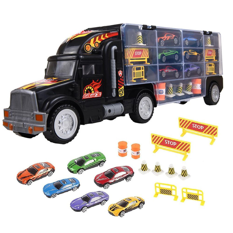 Kids Transporter Truck Playset