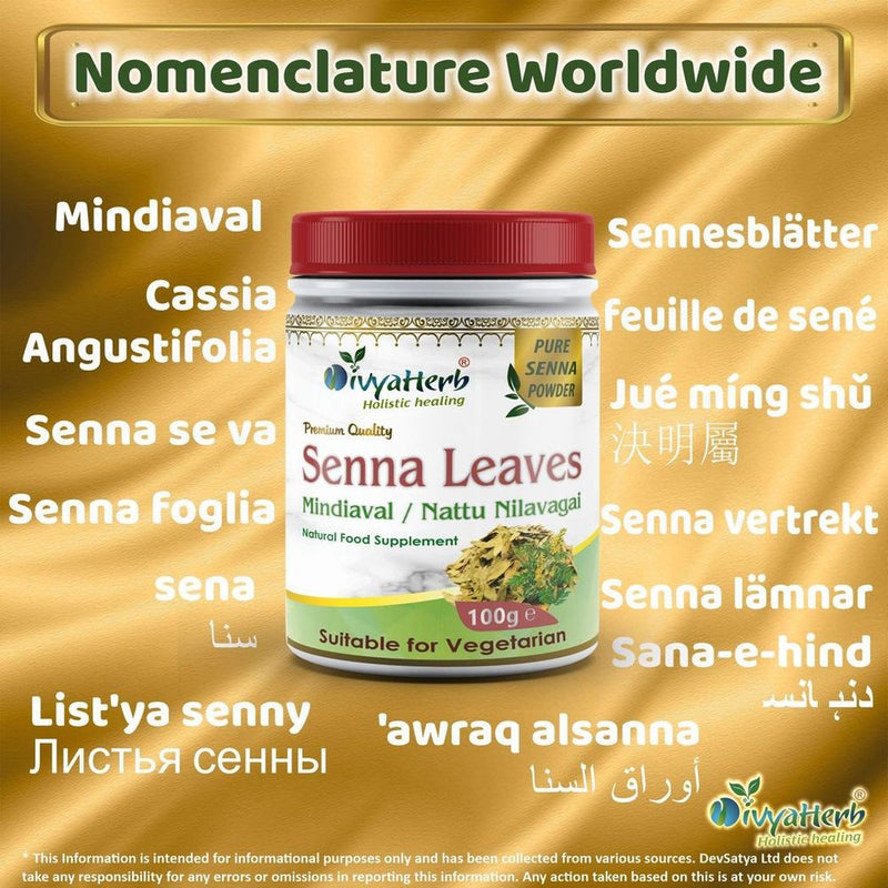 Senna Leaves Powder (Mindiaval)