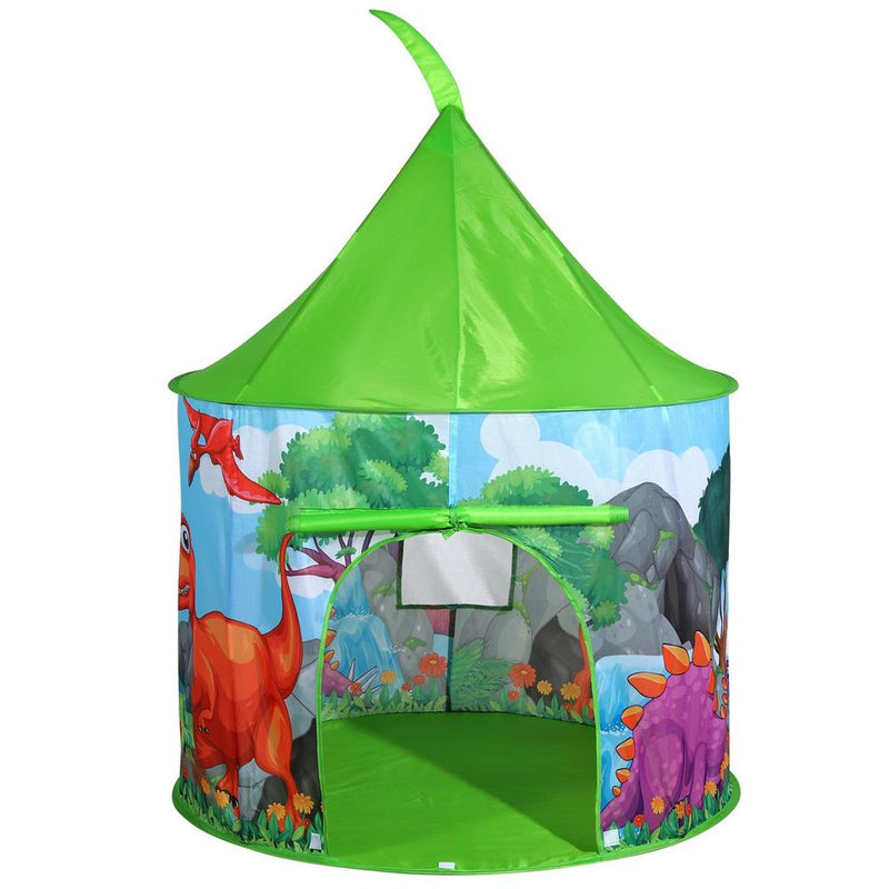 SOKA Play Tent Pop Up Indoor or Outdoor Garden Playhouse Dino Tent for Kids Childrens